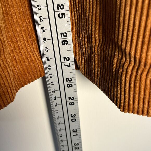 Karl Lagerfeld Women's Snap Closure Carmel Corduroy Shacket SZ M - Picture 6 of 7